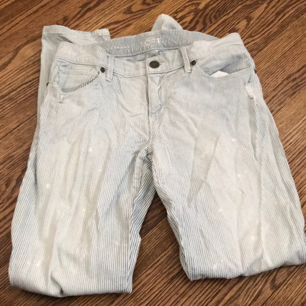 Loft distressed jeans